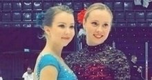 Joanna ja Hanna yksinluistelun maajoukkueessa kaudella 2017-2018